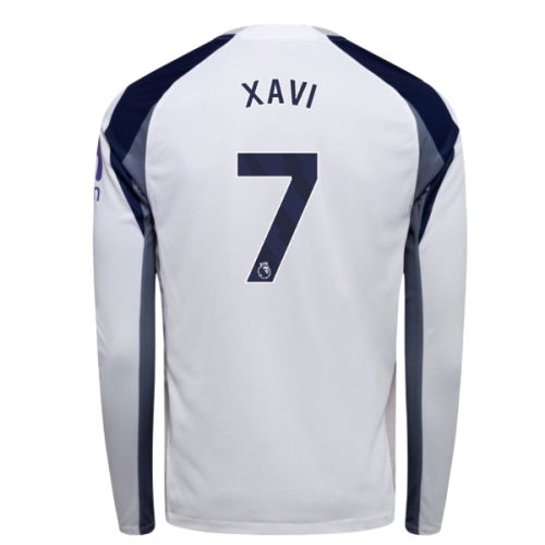 2025-2026 Tottenham Long Sleeve Home Shirt (Xavi 7)