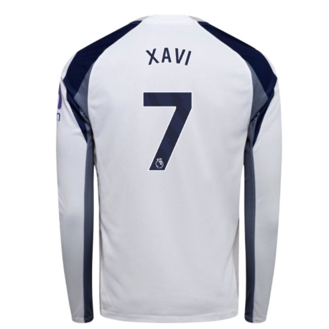 2025-2026 Tottenham Long Sleeve Home Shirt (Xavi 7)