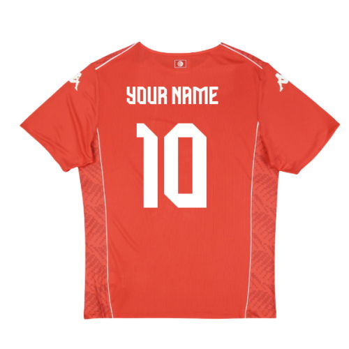 2025-2026 Tunisia Home Shirt (Your Name)
