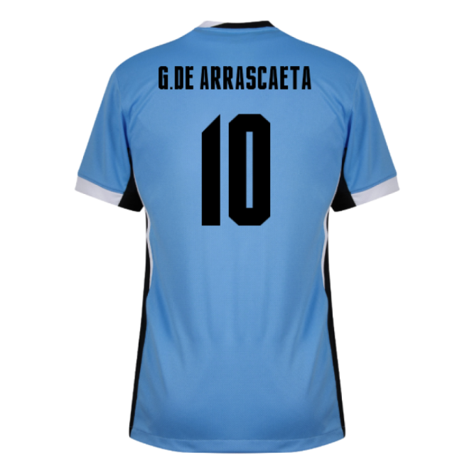 2025-2026 Uruguay Home Shirt (G.De Arrascaeta 10)
