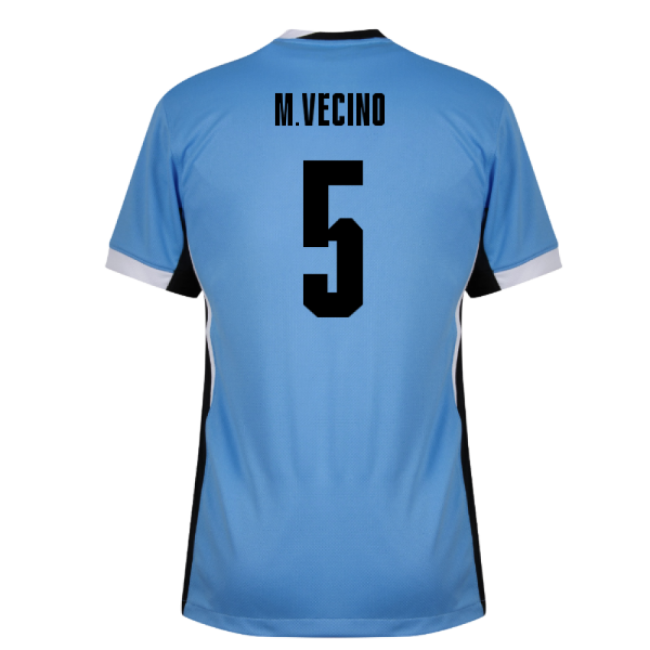 2025-2026 Uruguay Home Shirt (M.Vecino 5)