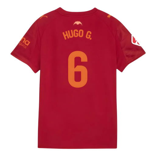 2025-2026 Valencia Away Shirt (Hugo G. 6)