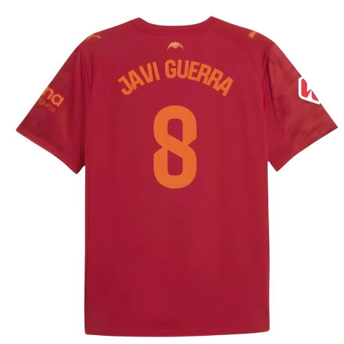 2025-2026 Valencia Away Shirt (Kids) (Javi Guerra 8)