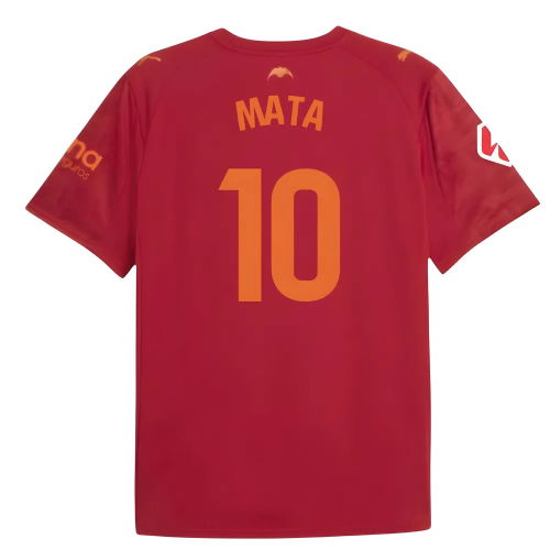 2025-2026 Valencia Away Shirt (Kids) (Mata 10)
