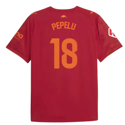 2025-2026 Valencia Away Shirt (Kids) (Pepelu 18)