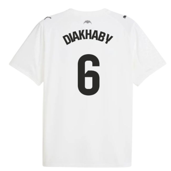 2025-2026 Valencia Home Shirt (Diakhaby 6)