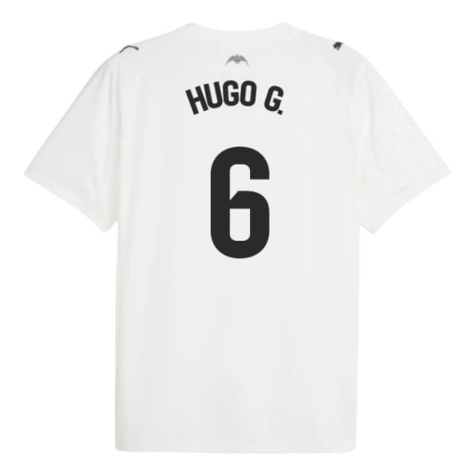 2025-2026 Valencia Home Shirt (Hugo G. 6)