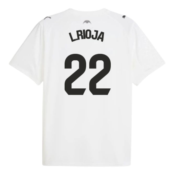 2025-2026 Valencia Home Shirt (L.Rioja 22)
