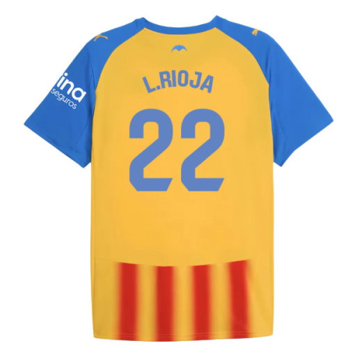 2025-2026 Valencia Third Shirt (L.Rioja 22)