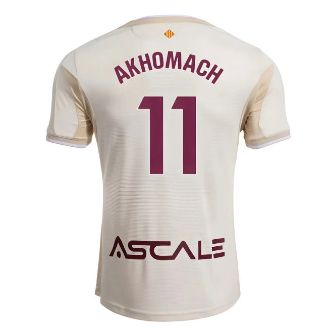 2025-2026 Villarreal Away Shirt (Akhomach 11)