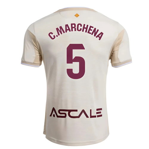 2025-2026 Villarreal Away Shirt (C.Marchena 5)