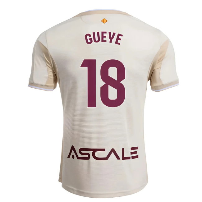 2025-2026 Villarreal Away Shirt (Gueye 18)