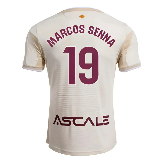 2025-2026 Villarreal Away Shirt (Marcos Senna 19)