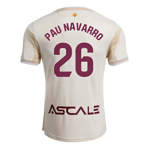 2025-2026 Villarreal Away Shirt (Pau Navarro 26)
