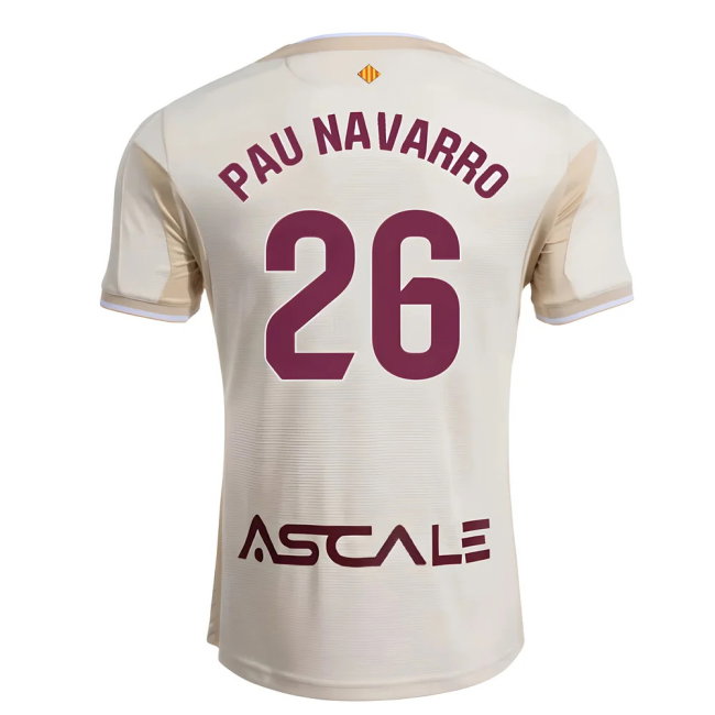 2025-2026 Villarreal Away Shirt (Pau Navarro 26)