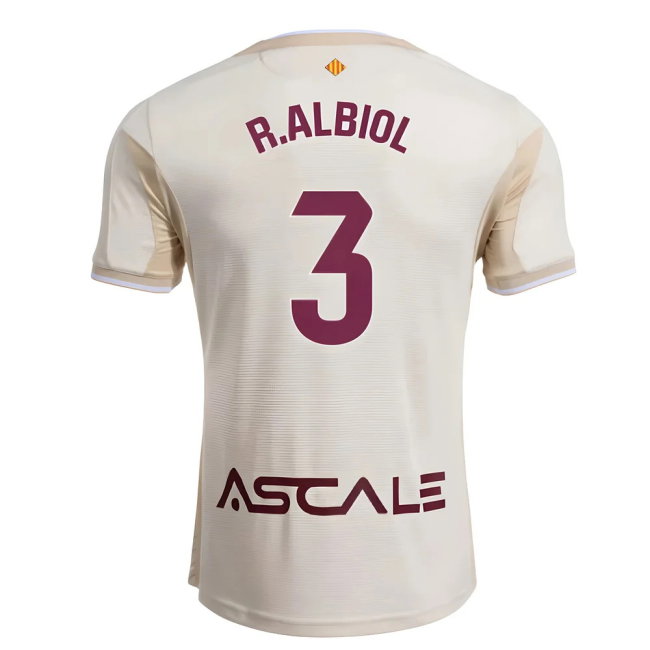 2025-2026 Villarreal Away Shirt (R.Albiol 3)