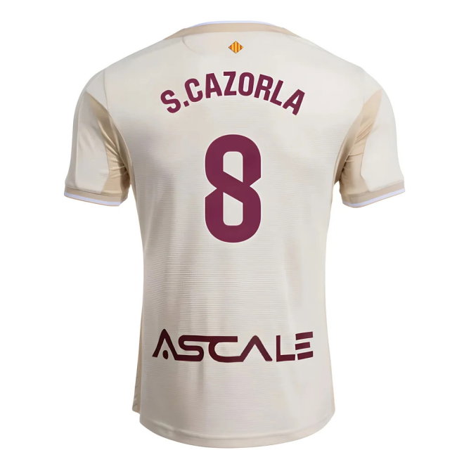 2025-2026 Villarreal Away Shirt (S.Cazorla 8)