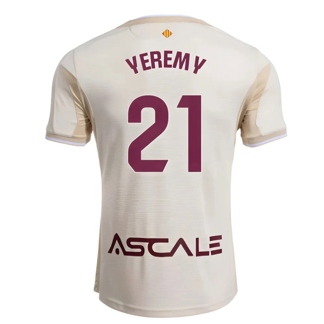 2025-2026 Villarreal Away Shirt (Yeremy 21)