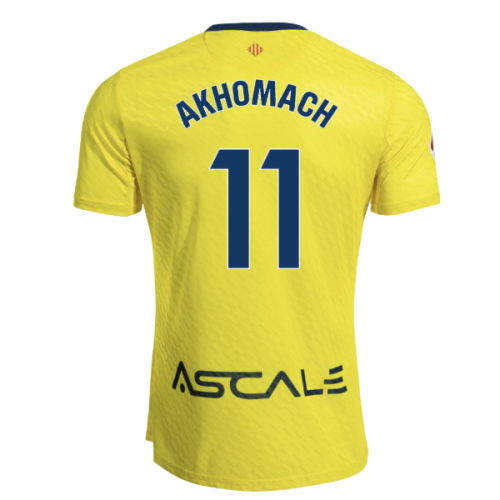 2025-2026 Villarreal Home Shirt (Akhomach 11)