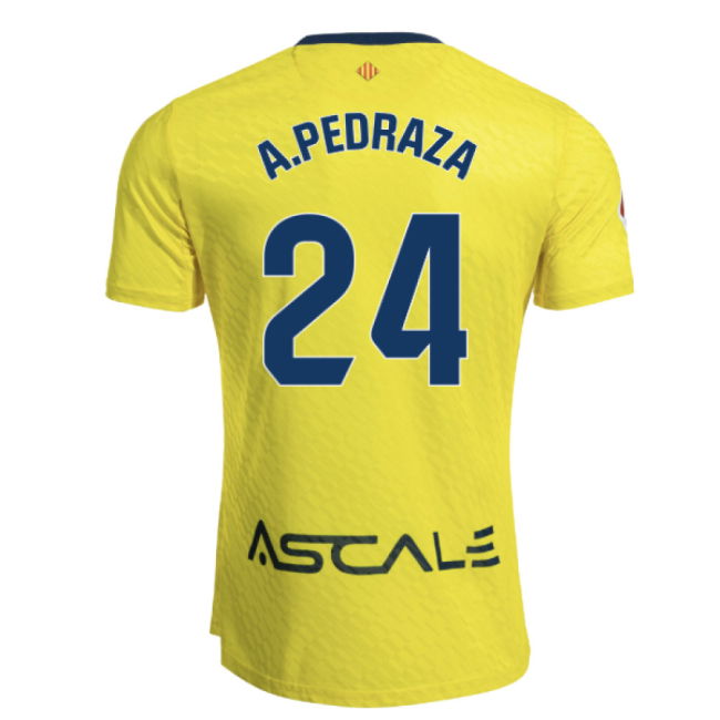 2025-2026 Villarreal Home Shirt (A.Pedraza 24)