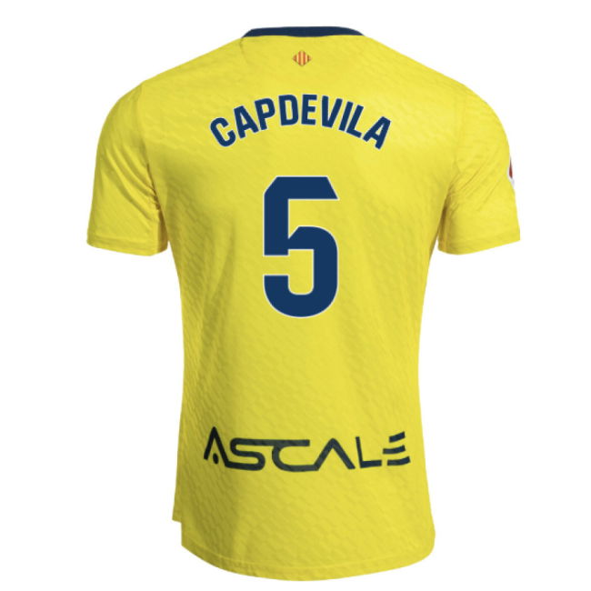 2025-2026 Villarreal Home Shirt (Capdevila 5)