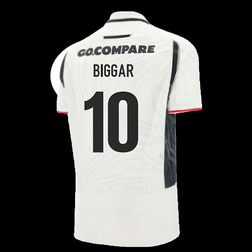 2025-2026 Wales Away Replica Rugby Shirt (Biggar 10)