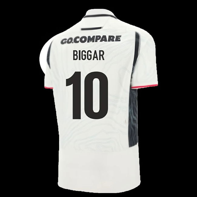 2025-2026 Wales Away Replica Rugby Shirt (Biggar 10)