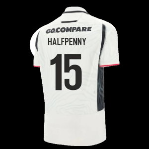 2025-2026 Wales Away Replica Rugby Shirt (Halfpenny 15)