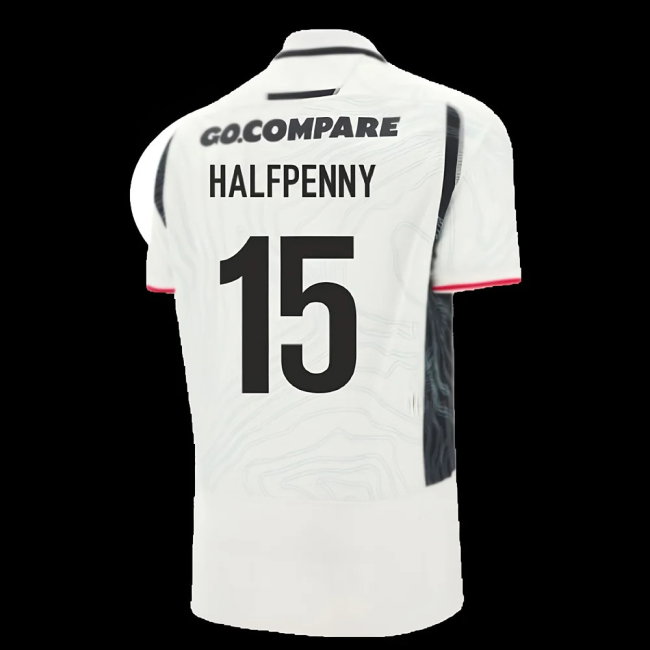 2025-2026 Wales Away Replica Rugby Shirt (Halfpenny 15)
