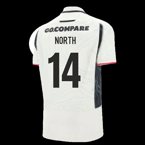 2025-2026 Wales Away Replica Rugby Shirt (North 14)