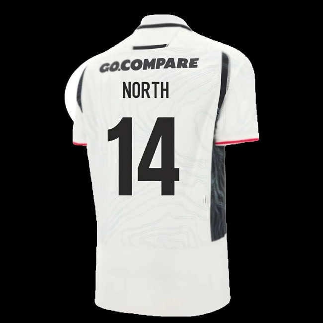 2025-2026 Wales Away Replica Rugby Shirt (North 14)