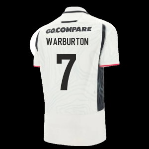 2025-2026 Wales Away Replica Rugby Shirt (Warburton 7)