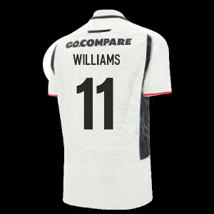2025-2026 Wales Away Replica Rugby Shirt (Williams 11)