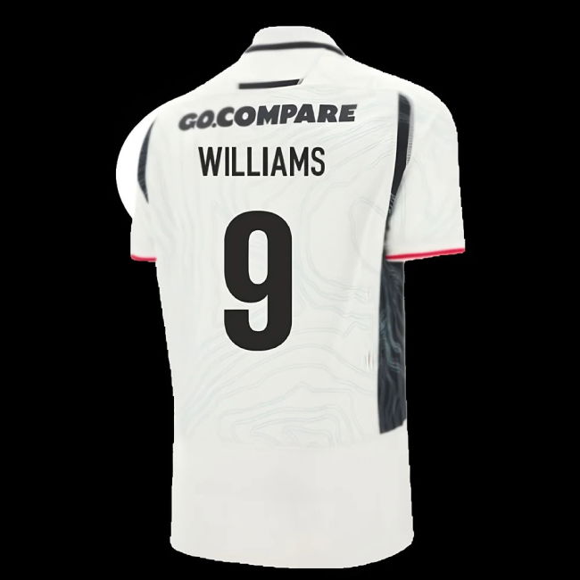 2025-2026 Wales Away Replica Rugby Shirt (Williams 9)