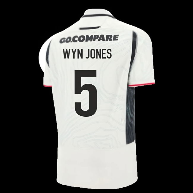 2025-2026 Wales Away Replica Rugby Shirt (Wyn Jones 5)