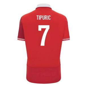 2025-2026 Wales WRU Home Cotton Rugby Shirt (Tipuric 7)