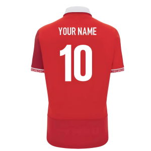 2025-2026 Wales WRU Home Cotton Rugby Shirt