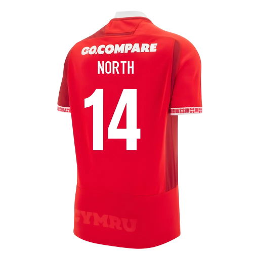 2025-2026 Wales WRU Home Rugby Shirt (Kids) (North 14)