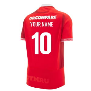 2025-2026 Wales WRU Home Rugby Shirt (Kids)