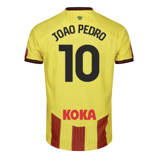 2025-2026 Watford Home Shirt (Joao Pedro 10)