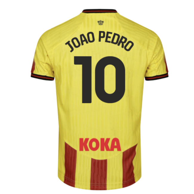 2025-2026 Watford Home Shirt (Joao Pedro 10)