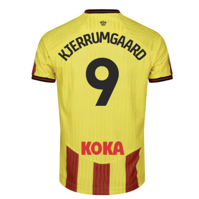 2025-2026 Watford Home Shirt (Kjerrumgaard 9)
