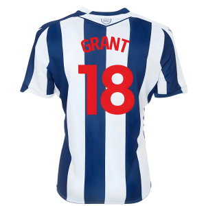 2025-2026 West Brom WBA Home Shirt (Grant 18)