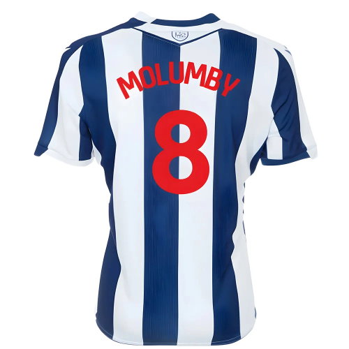 2025-2026 West Brom WBA Home Shirt (Molumby 8)