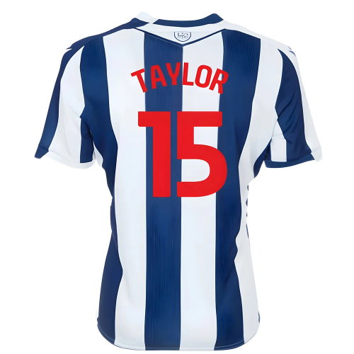 2025-2026 West Brom WBA Home Shirt (Taylor 15)