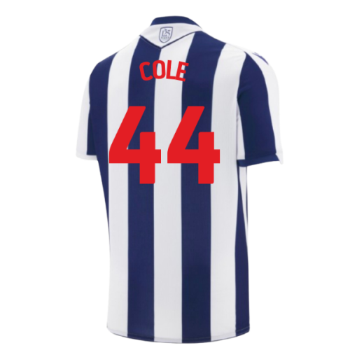 2025-2026 West Bromwich Albion WBA Home Shirt (Cole 44)  2025-2026 West Bromwich Albion WBA Home Shirt (Cole 44)