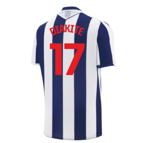2025-2026 West Bromwich Albion WBA Home Shirt (Diakite 17)  2025-2026 West Bromwich Albion WBA Home Shirt (Diakite 17)