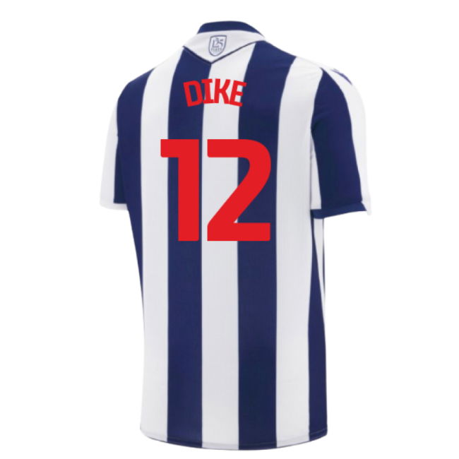 2025-2026 West Bromwich Albion WBA Home Shirt (Dike 12)
