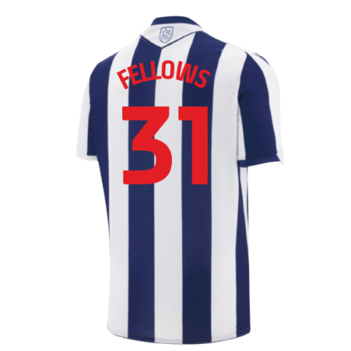 2025-2026 West Bromwich Albion WBA Home Shirt (Fellows 31)  2025-2026 West Bromwich Albion WBA Home Shirt (Fellows 31)