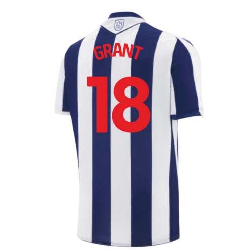 2025-2026 West Bromwich Albion WBA Home Shirt (Grant 18)  2025-2026 West Bromwich Albion WBA Home Shirt (Grant 18)